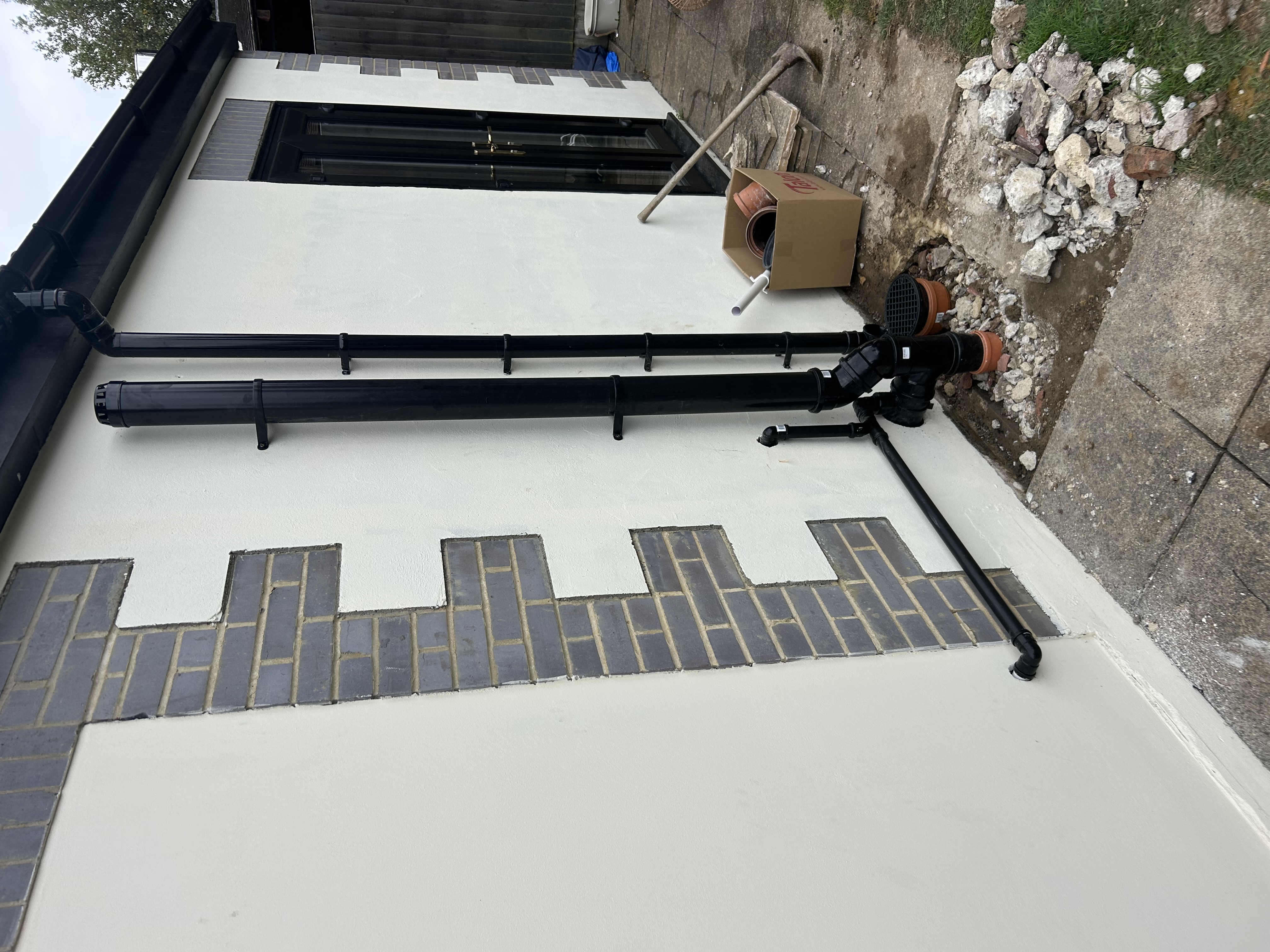 Plumbing maintenance work