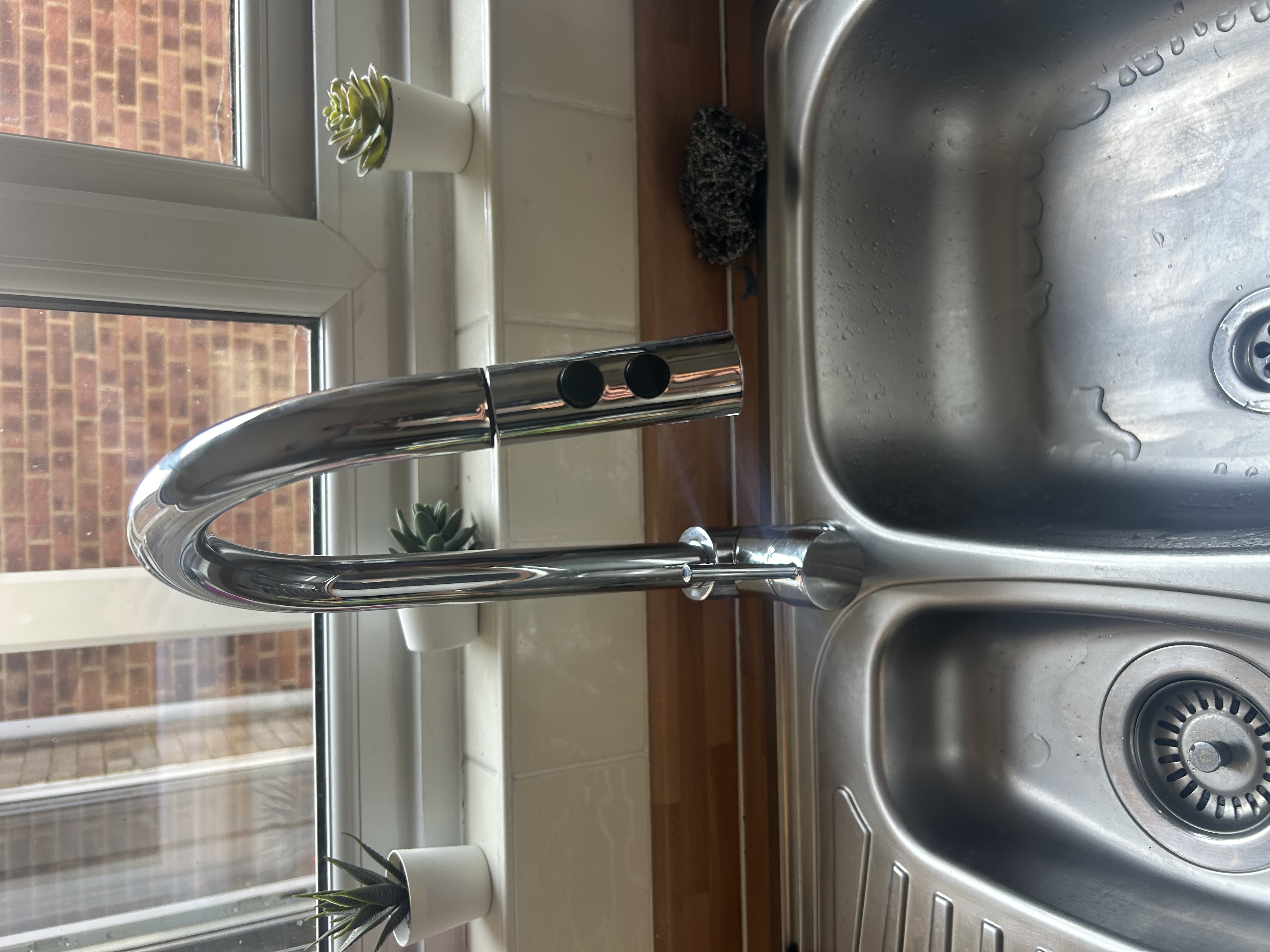 Completed plumbing fit